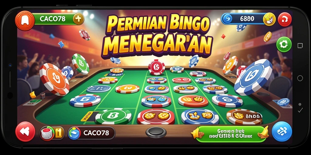Tampilan menarik dari gameplay Bingo CACOR78 yang seru.