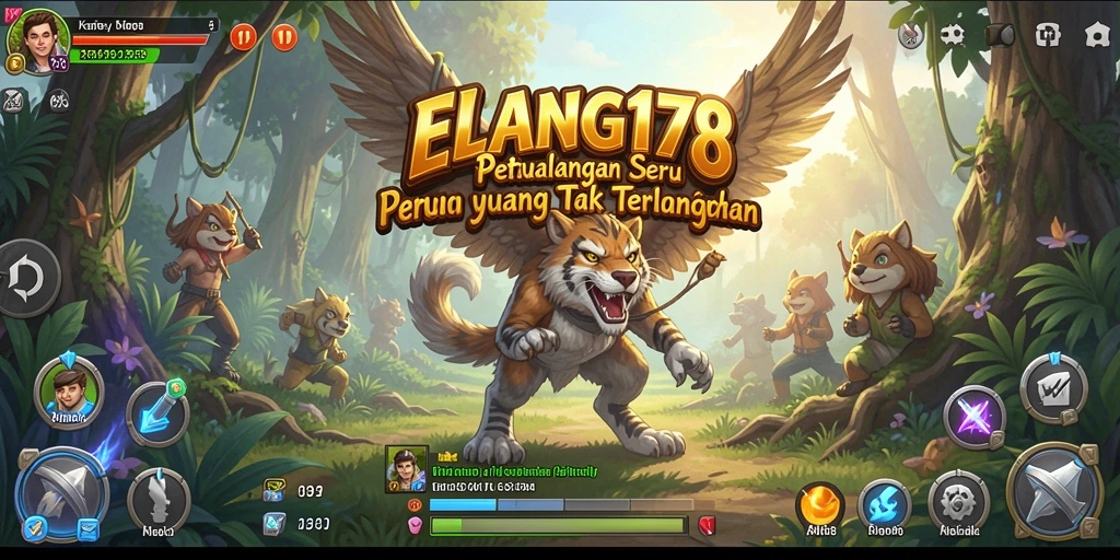 Tampilan gameplay ELANG178 yang mendebarkan dan penuh aksi.