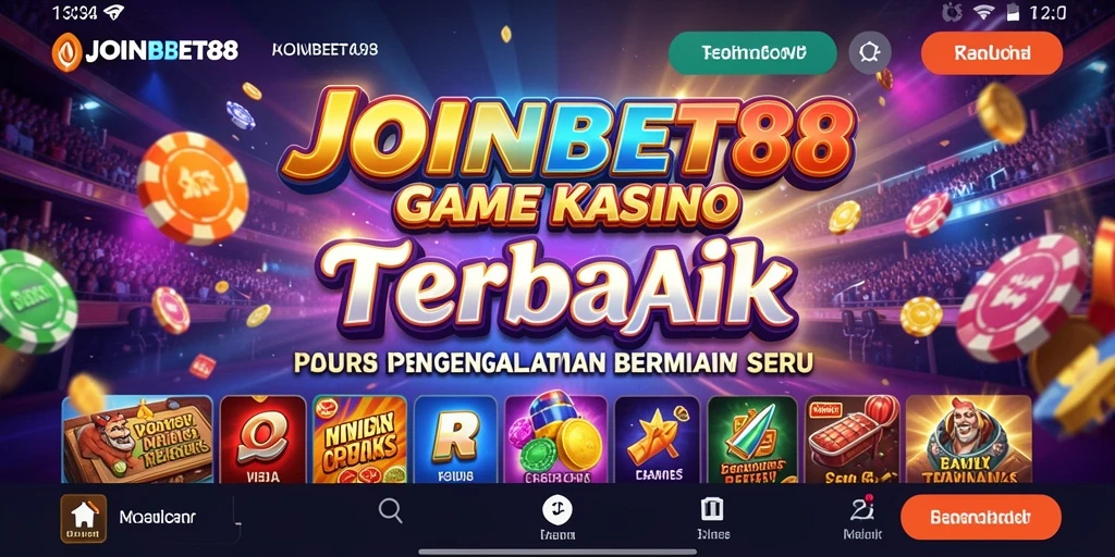 Tampilan gameplay seru dalam Kasino JOINBET88