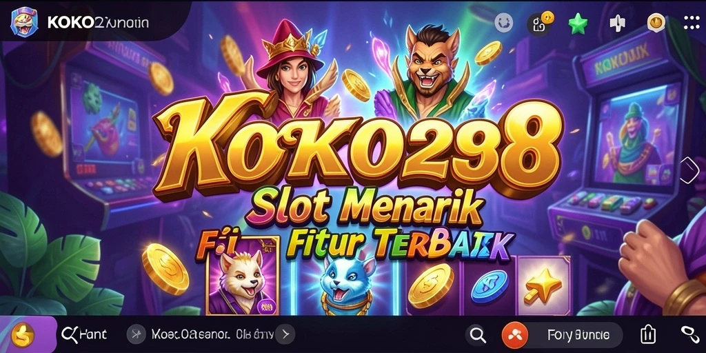 Gameplay menarik dari KOKO288 dengan berbagai tema slot.