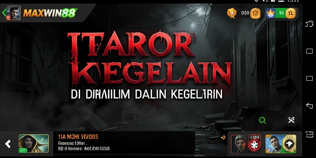 Gameplay menegangkan dengan atmosfer menakutkan di MAXWIN88.