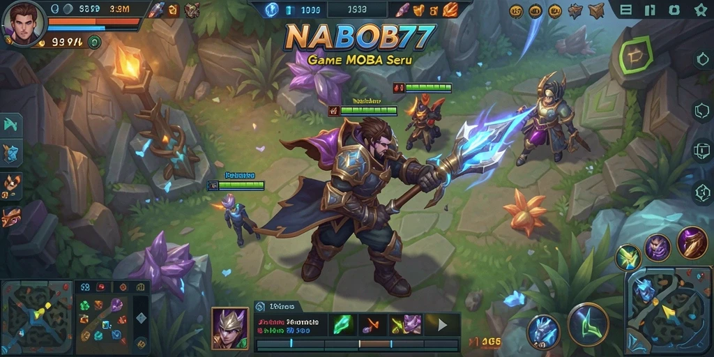 Tampilan gameplay NABOB77 yang dinamis dan seru.