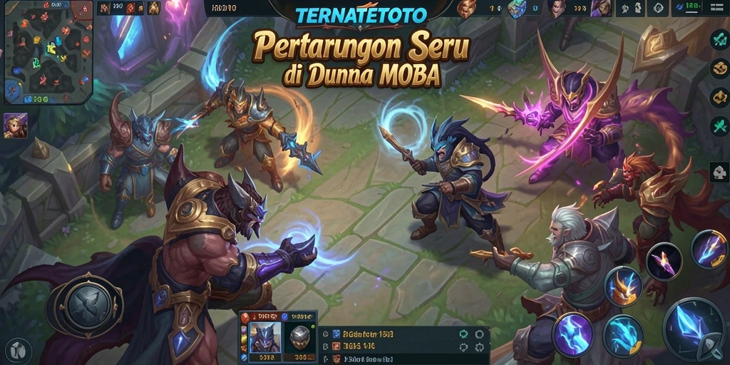 Tampilan gameplay menegangkan TERNATETOTO dengan aksi seru yang dinamis.