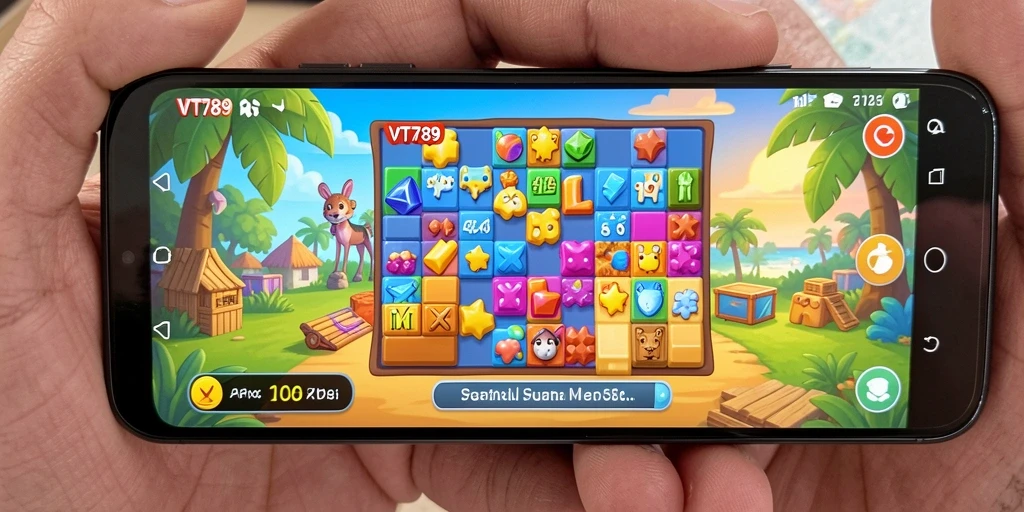 Tampilan gameplay VT789 yang menarik dan menantang teka-teki.